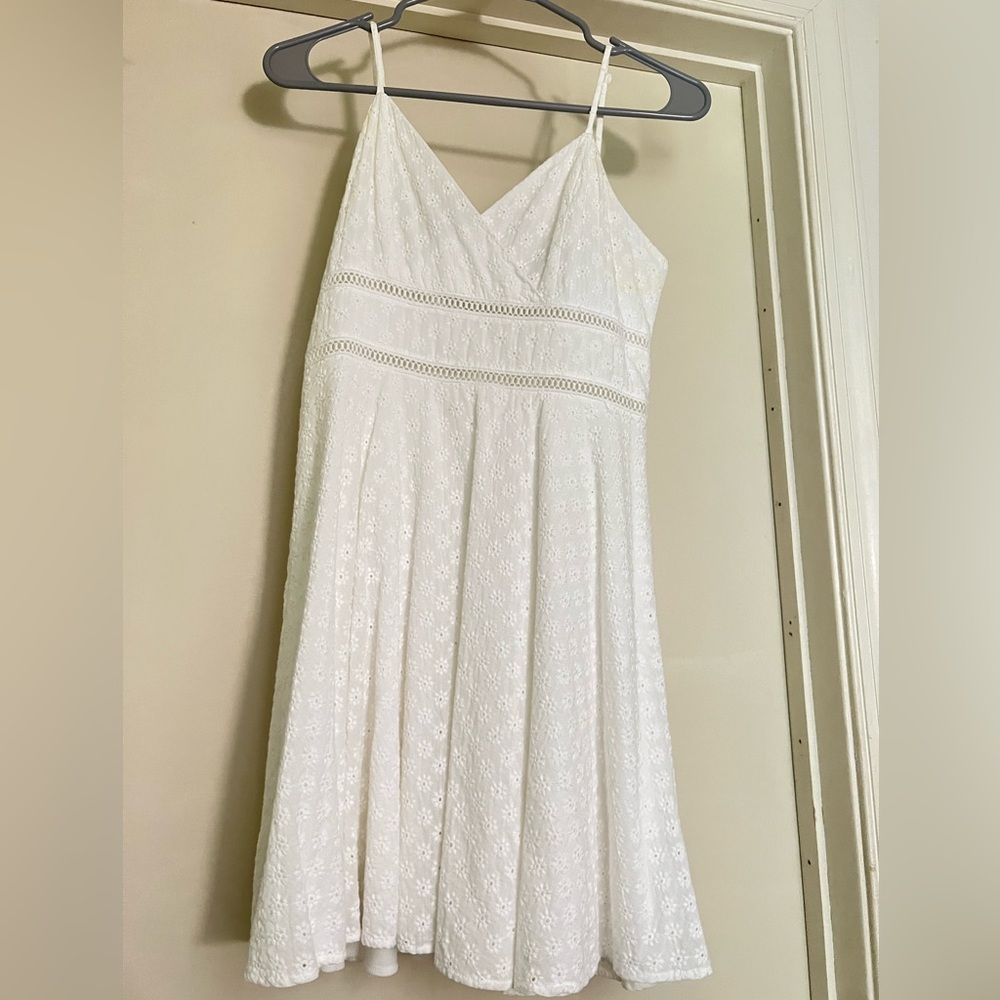 white dress
